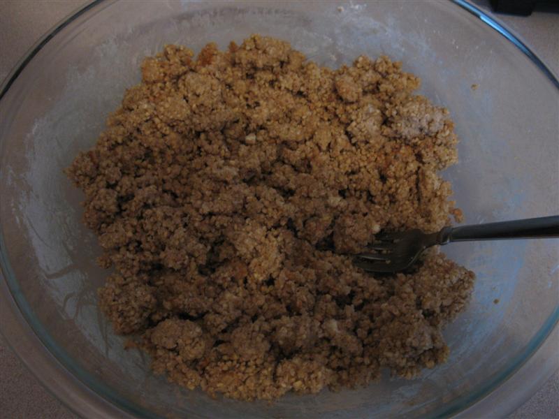 Oat Crumble For Top and Bottom