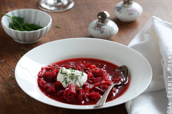 Russian-Style Red Beet Borscht Russian-Style Red Beet Borscht
