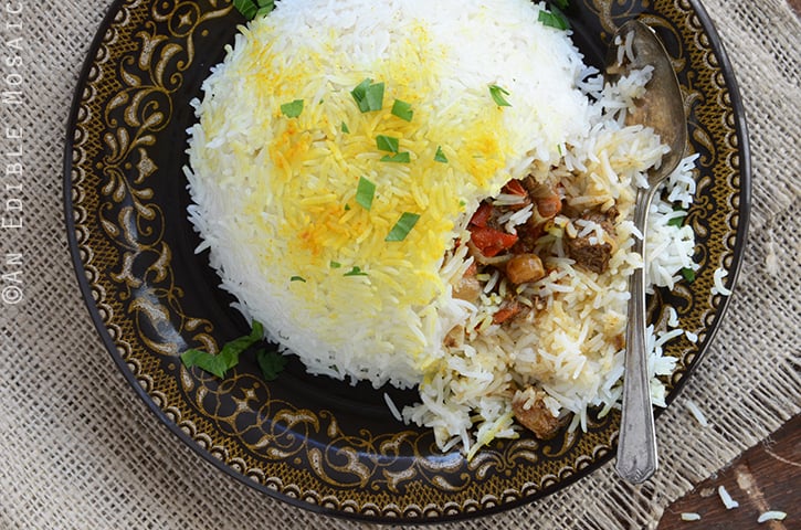 Beef Biryani Stuffed Inside Basmati Rice 4