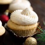 eggnog cupcake featured image