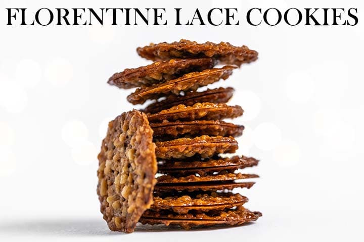 florentine lace cookies with description