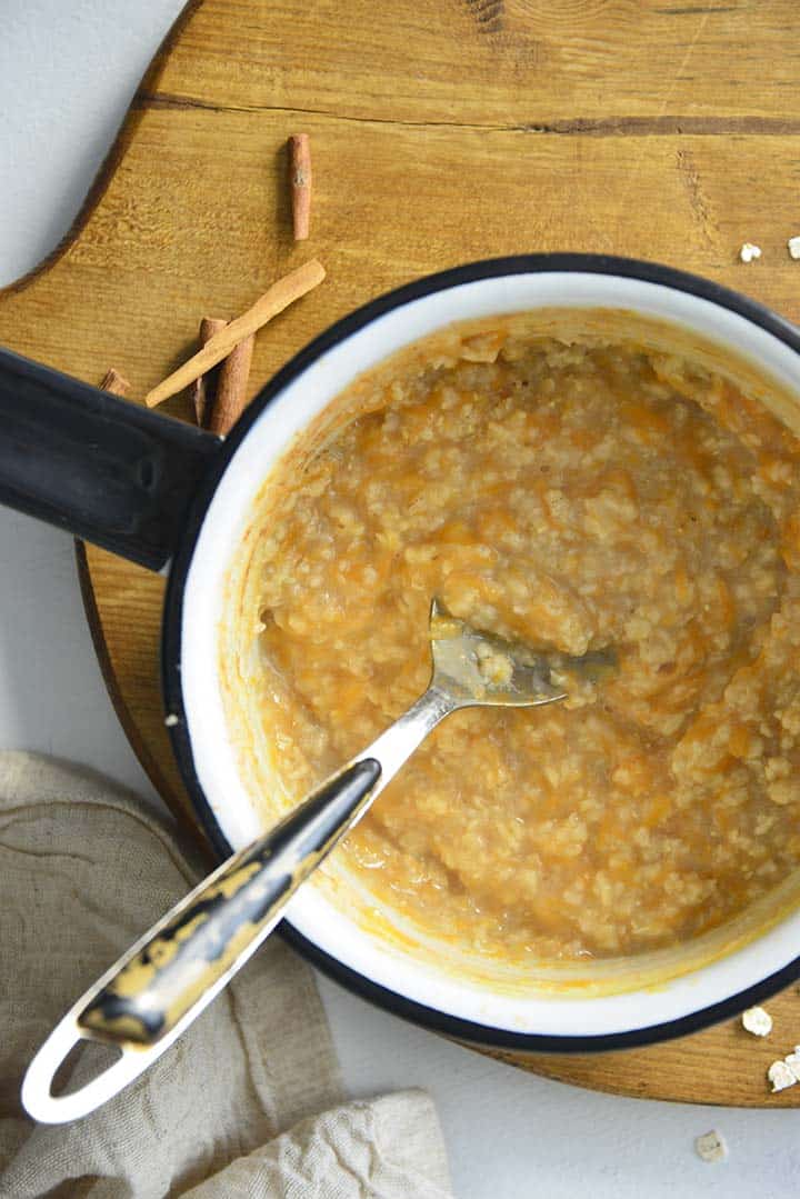 Quick Cooking Oats in Carrot Cake Oatmeal