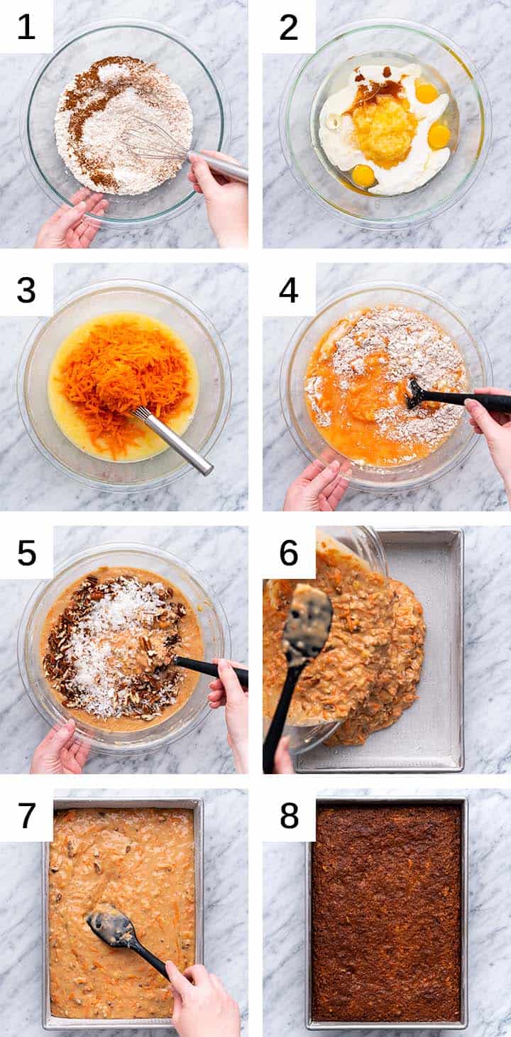 how to make carrot cake