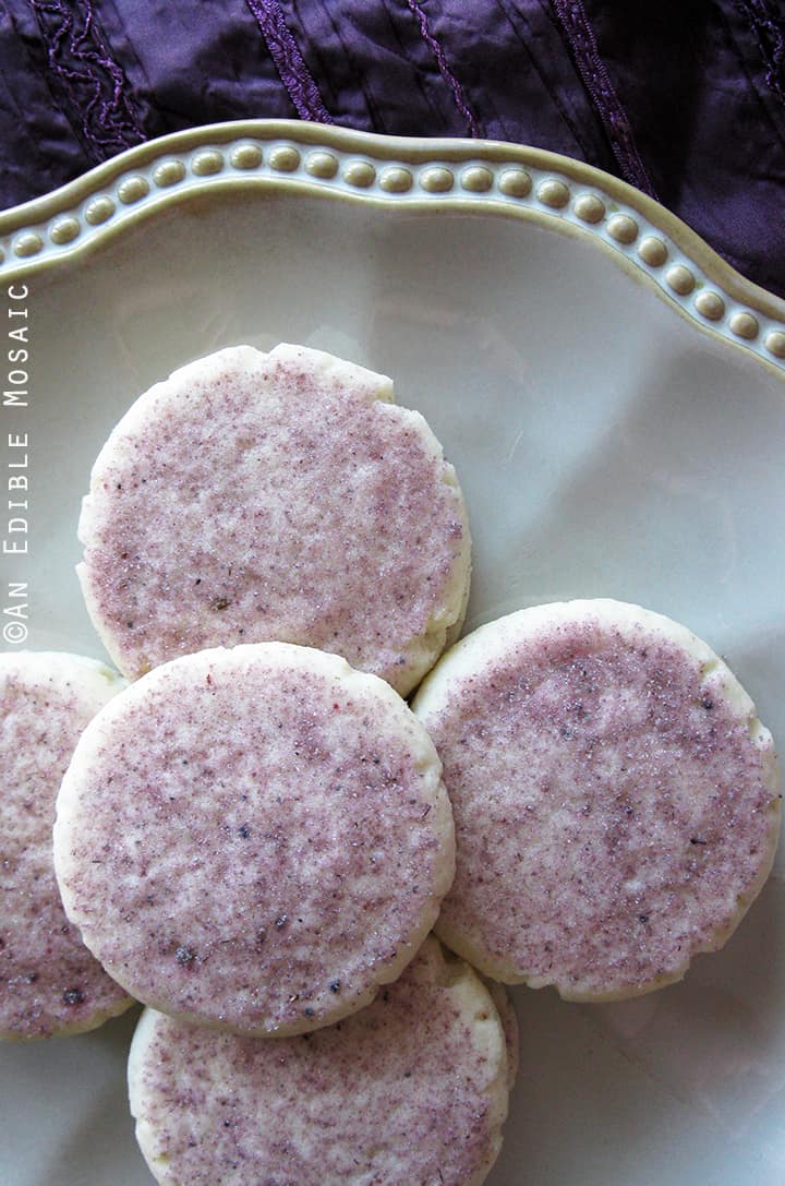 Lavender on sale shortbread cookies