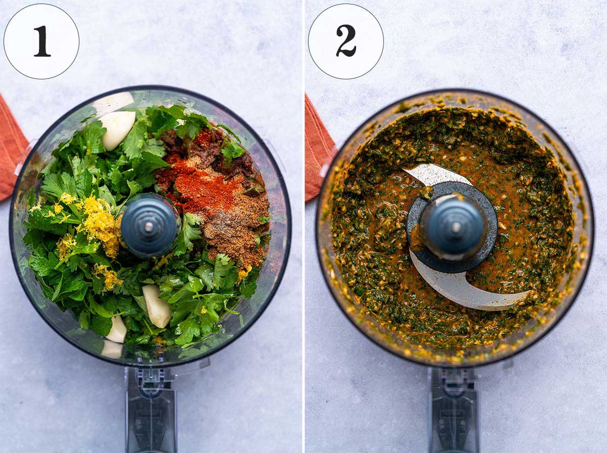 how to make chermoula sauce