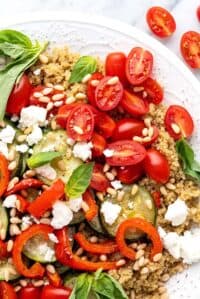 quinoa salad recipe featured image