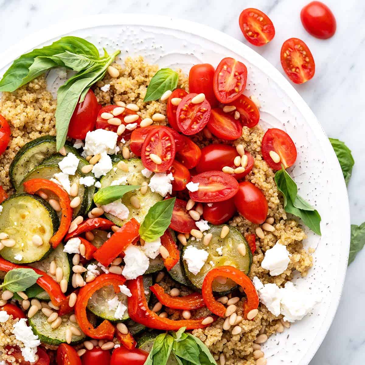 quinoa salad recipe featured image