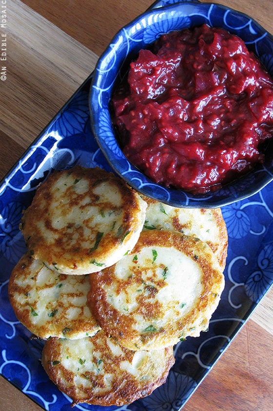 Garlicky Mashed Potato Cakes 2