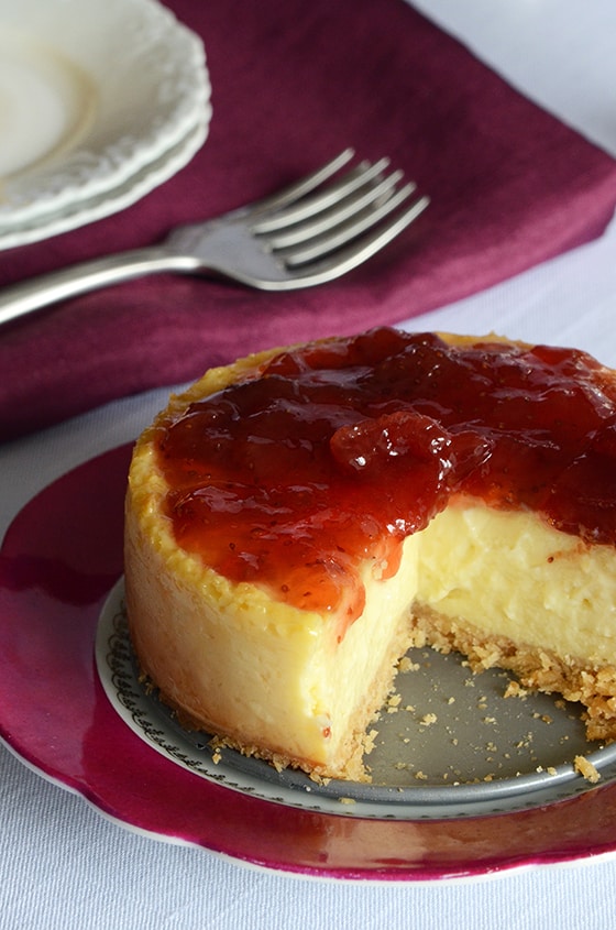 Greek Yogurt Cheesecake for Two 3