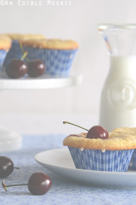 Cherry-Vanilla Cheese Danish Cupcakes