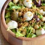 bread crumb salad recipe featured image