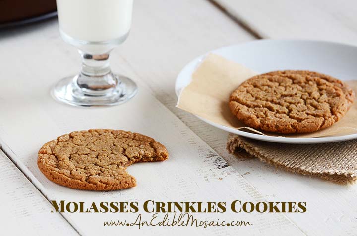 Molasses Crinkles Cookies Recipe with Description