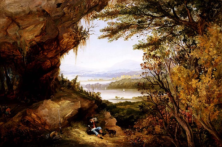 Rip Van Winkle Painting