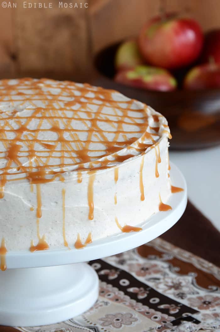 Apple chiffon cake: the american way to surpise your guests! 