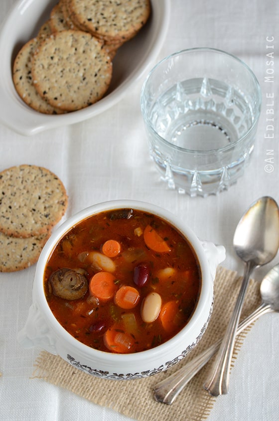 Two-Bean Vegetable Soup 2