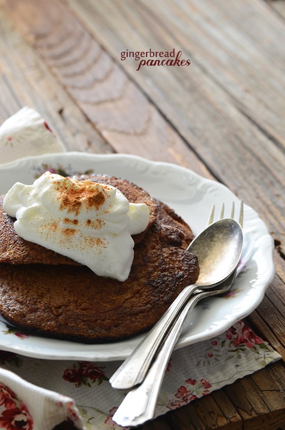 Gingerbread Pancakes