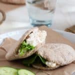 Canned Chicken Salad Recipe in Mini Pita Breads