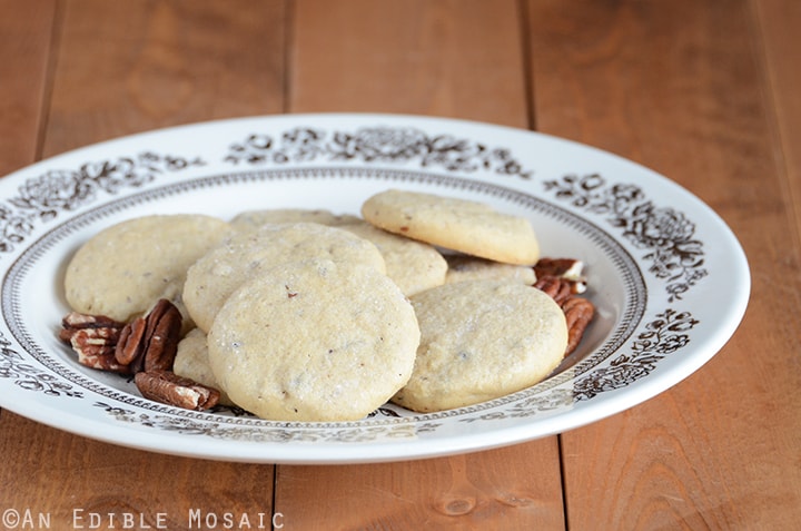 Maple Pecan Shortbread Cookies 2