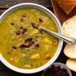 split pea soup recipe without ham featured image