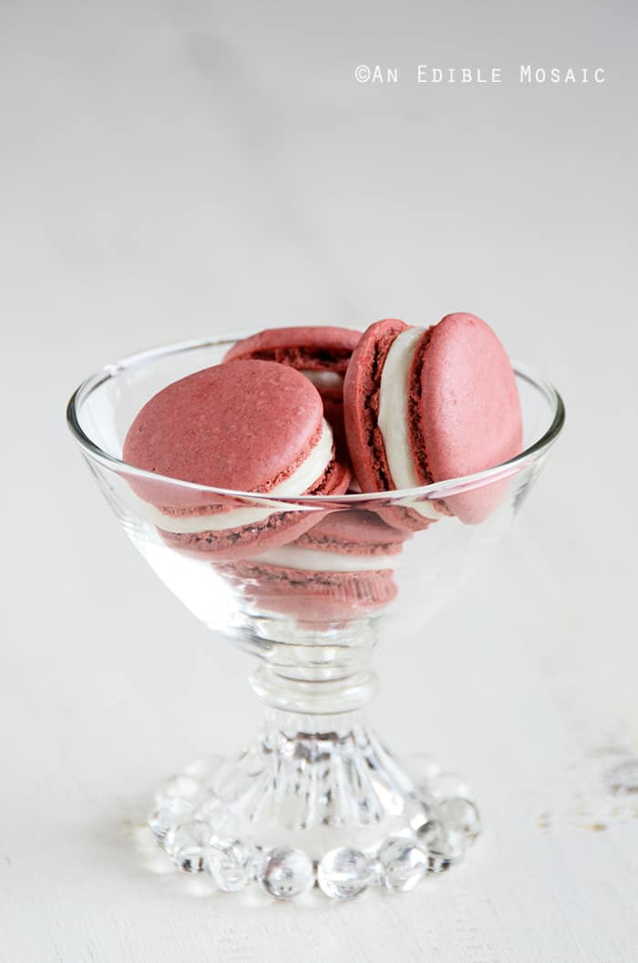 Red Velvet Macarons