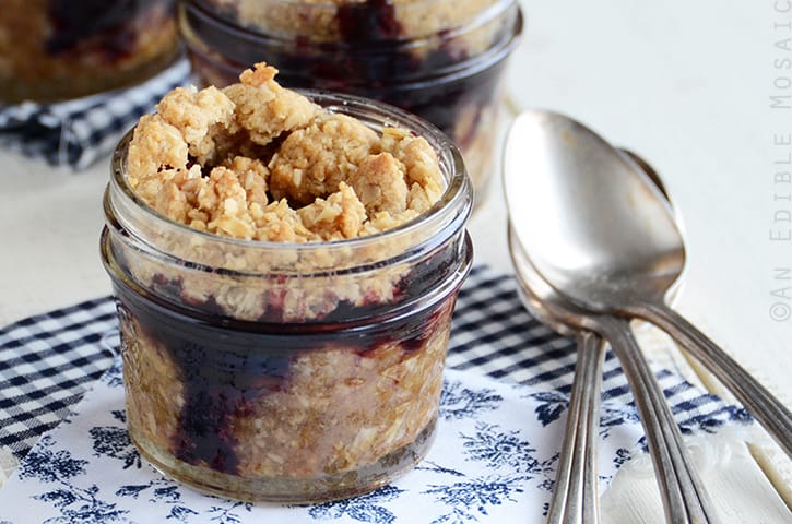 Grape Jam Bars in a Jar 3