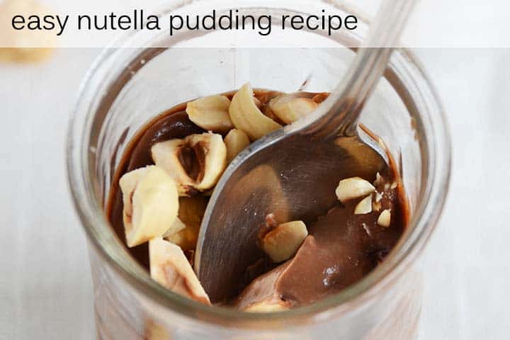 Easy Nutella Pudding Recipe