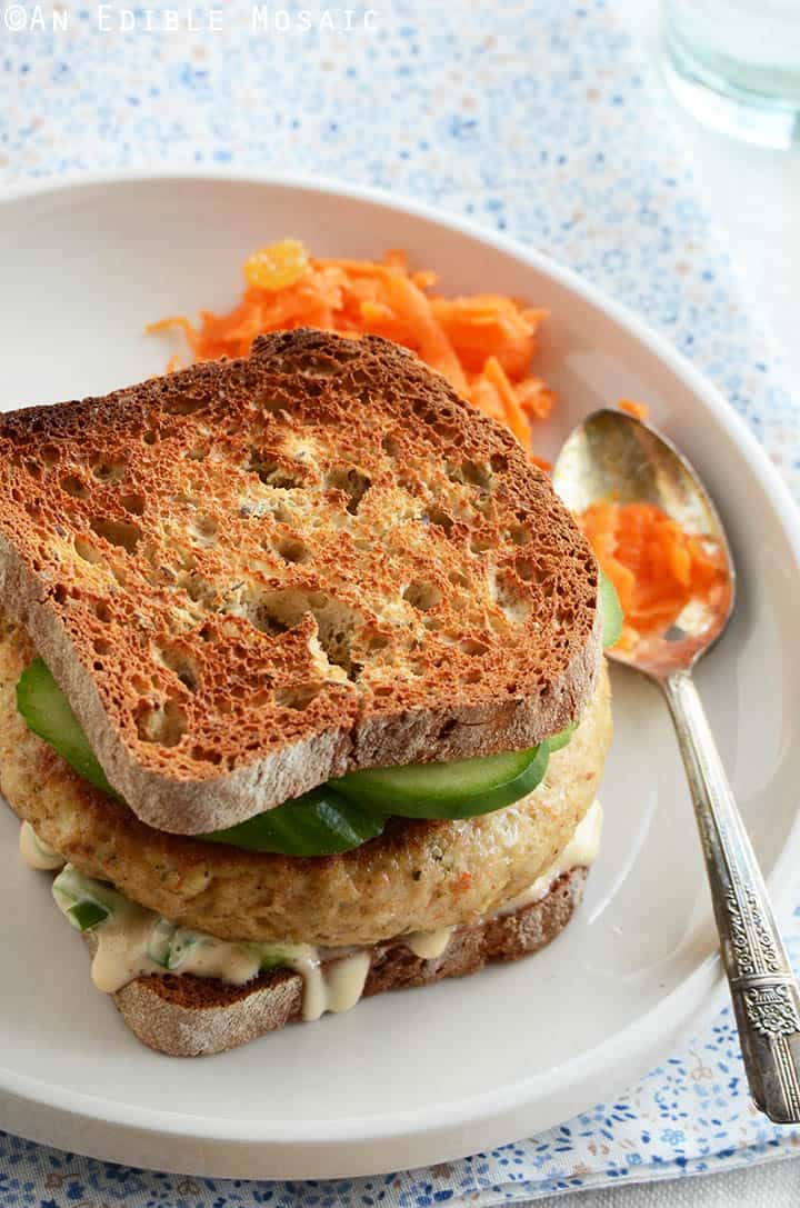 Shrimp Burgers with Scallion Mayo Recipe 1