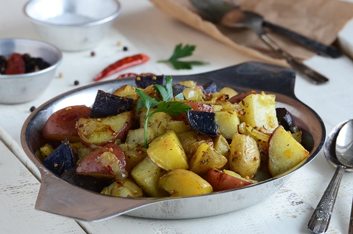 Indian-Spiced Roasted Potatoes 2