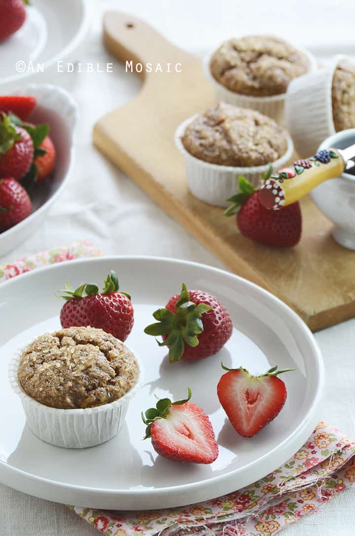 Peanut Butter, Banana, and Honey Muffins 1