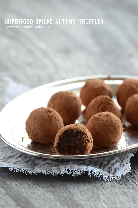 Superfood Spiced Autumn Truffles