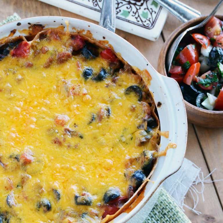 easy taco pie recipe featured image
