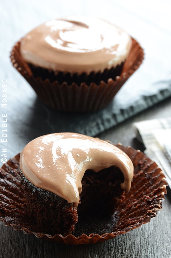 Chocolate Cupcakes for Two {Vegan} 3