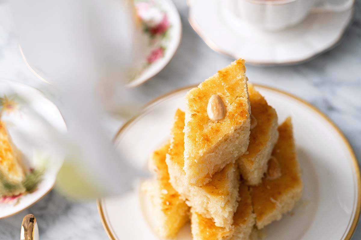 arabic harisseh cake