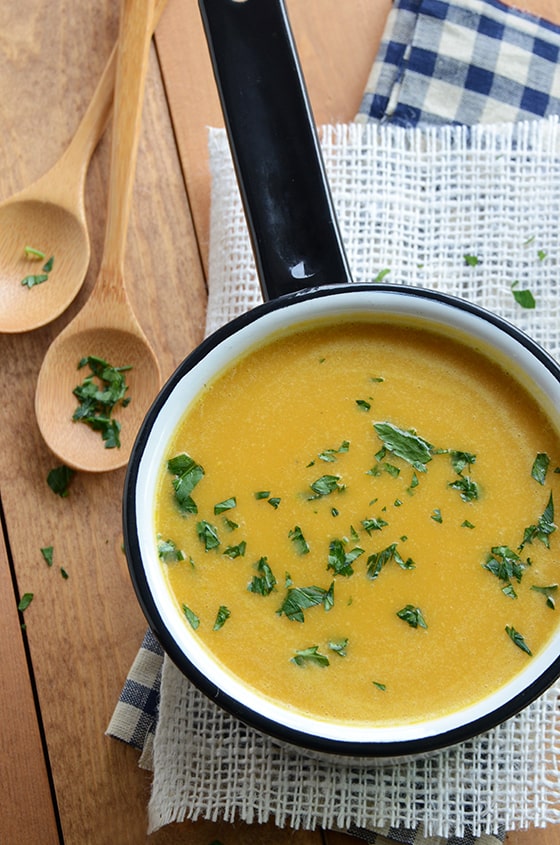 Brown Sugar Sweet Potato Pumpkin Soup