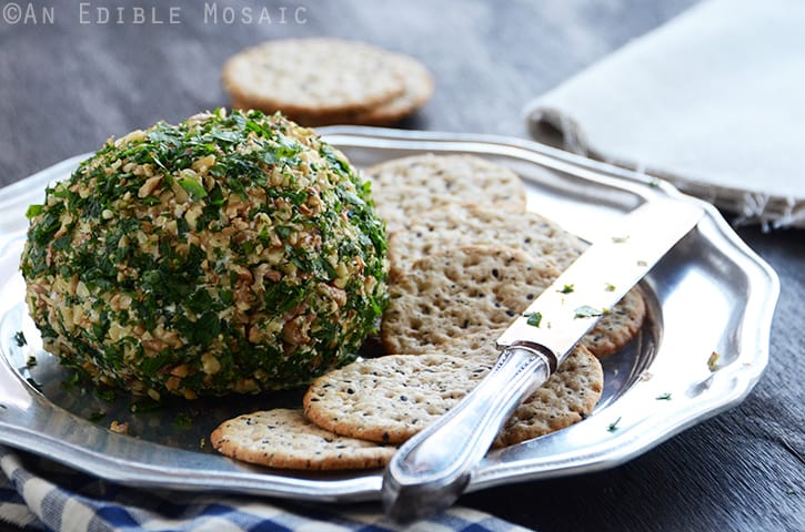 Date, Walnut, and Blue Cheese Ball 3