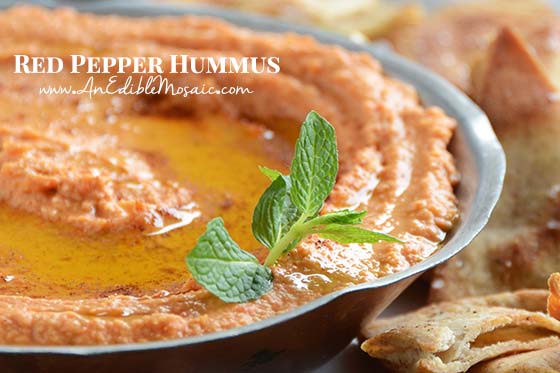 Red Pepper Hummus Recipe with Description