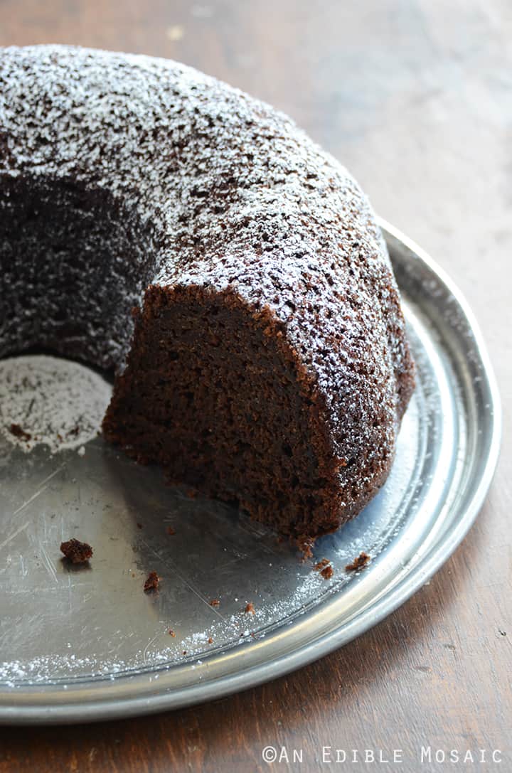 Cinnamon and Orange-Spiced Chocolate Zucchini Cake 3