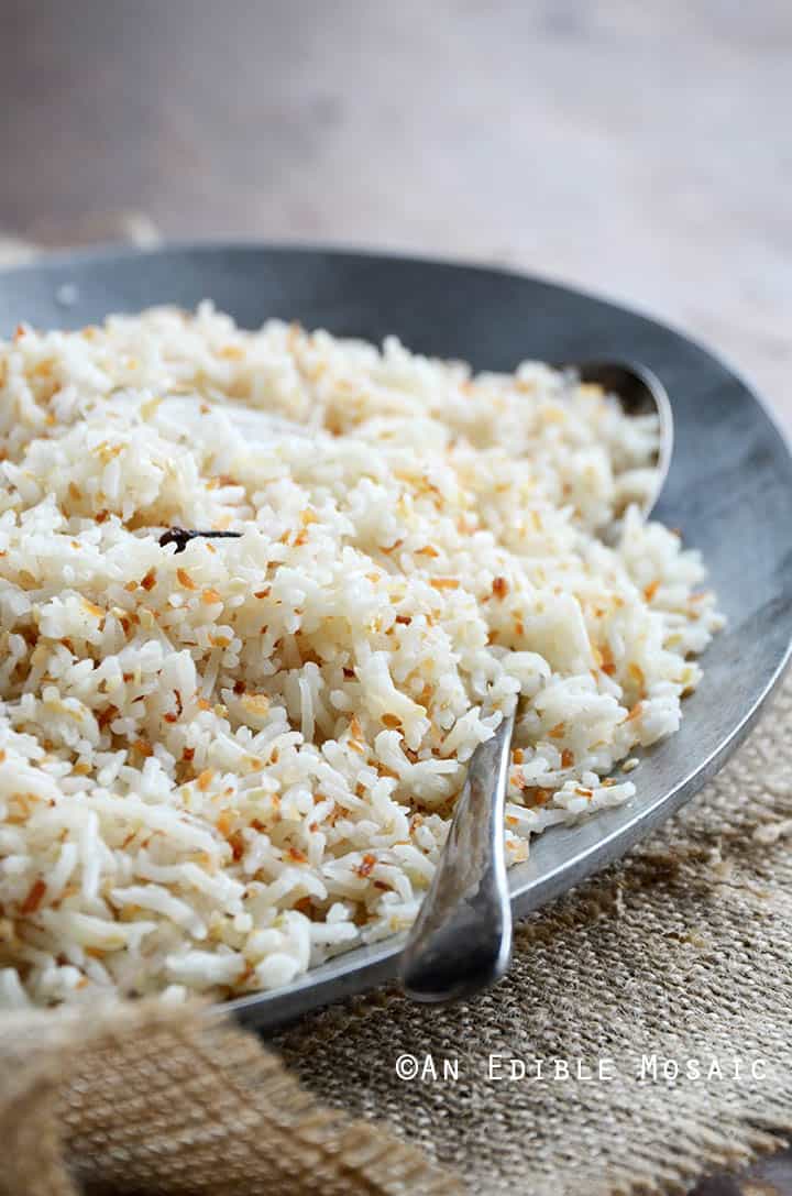 Coconut-Sesame Rice 2