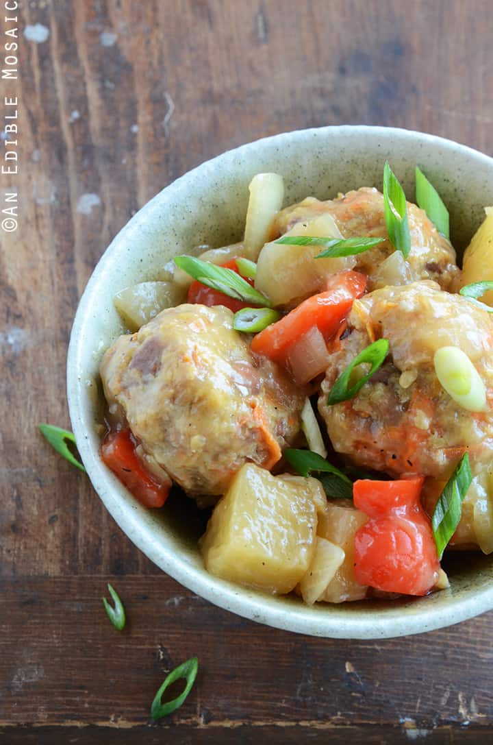 Sweet and Sour Turkey Meatballs 2