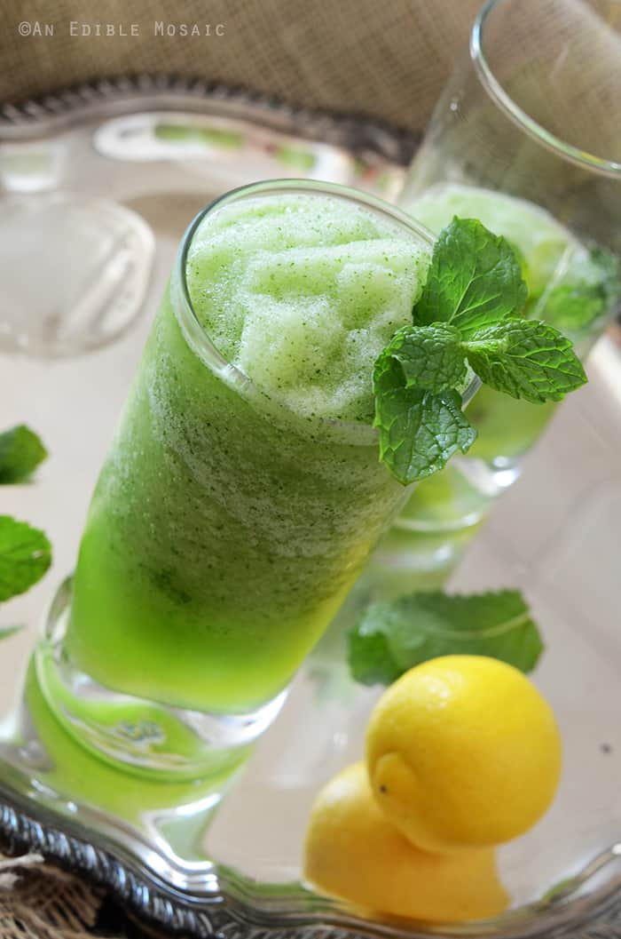 Limonana (Middle Eastern Frozen Mint Lemonade) 2