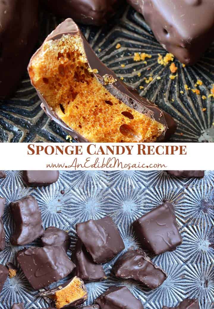 Sponge Candy Recipe Pin