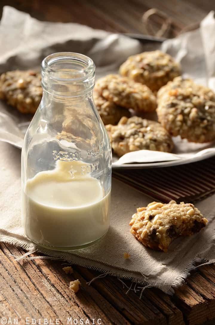 Toasted Hazelnut Chocolate-Espresso Cookies
