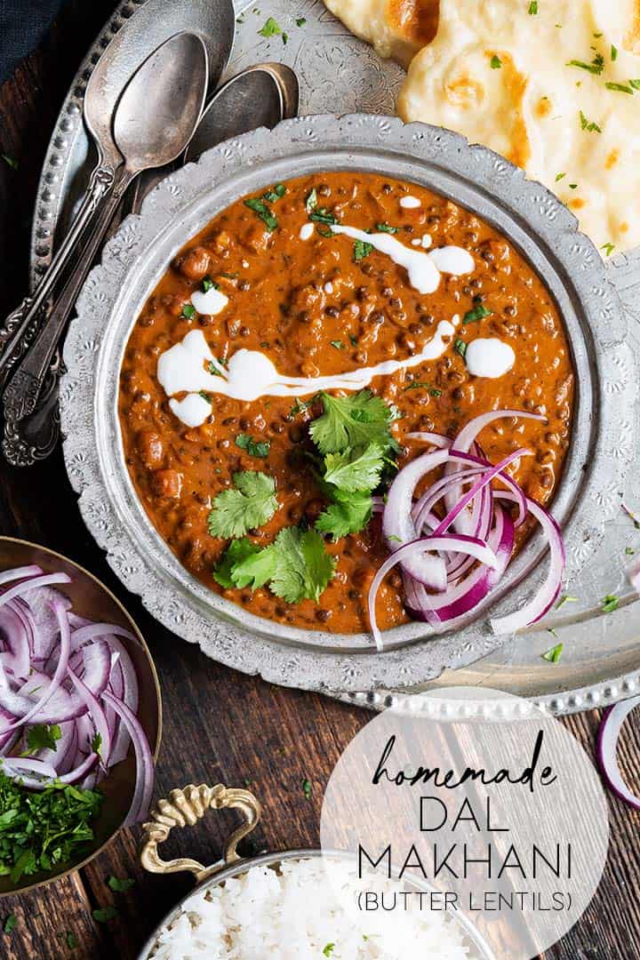 homemade dal makhani graphic