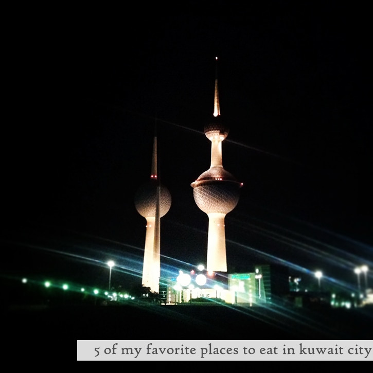 5 of my favorite places to eat in kuwait city