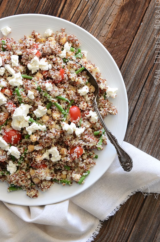 2-Grain Vegetable Salad with Chickpeas and Feta 2