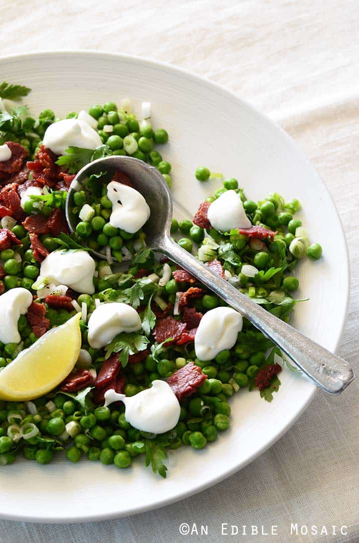 Easy Sweet Pea Salad