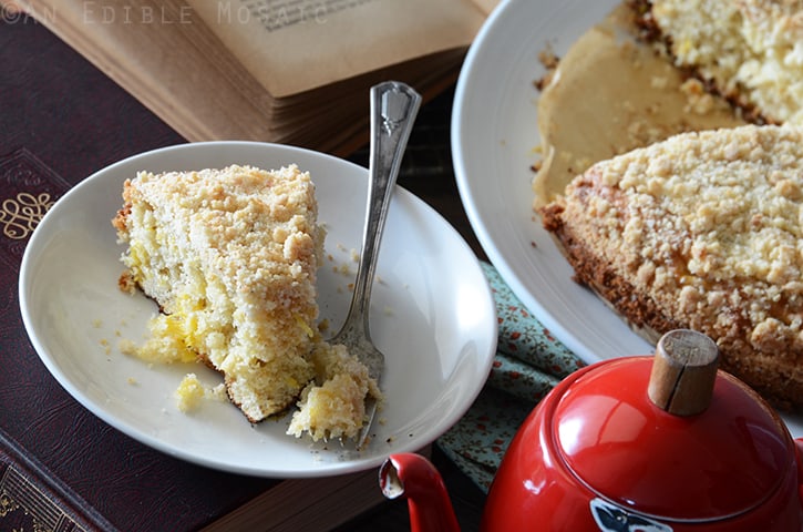 Pineapple Cardamom Coffee Cake with Coconut Crumb Topping 4