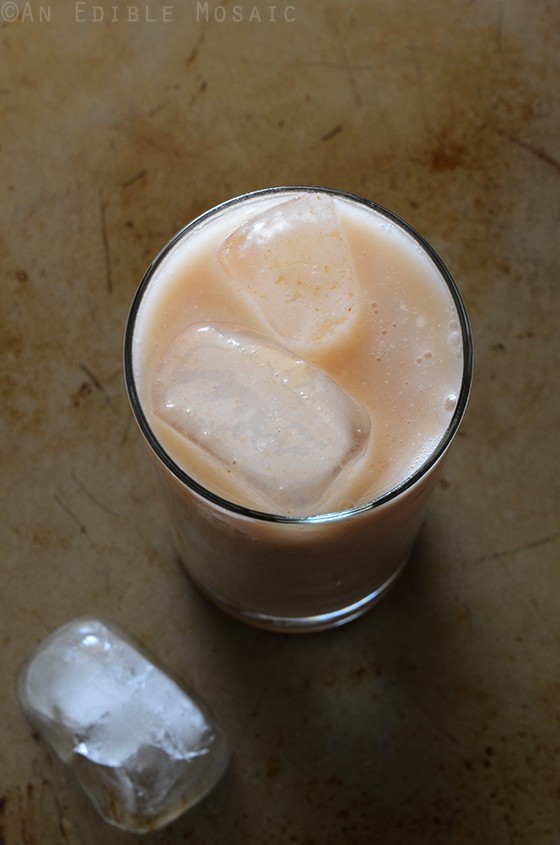 Wood Apple Juice with Coconut Milk