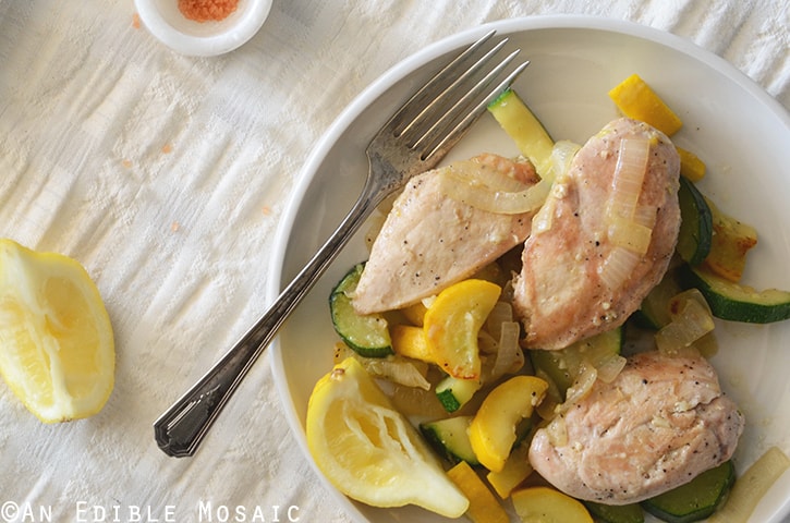 One-Skillet Chicken and Summer Squash Sauté 3