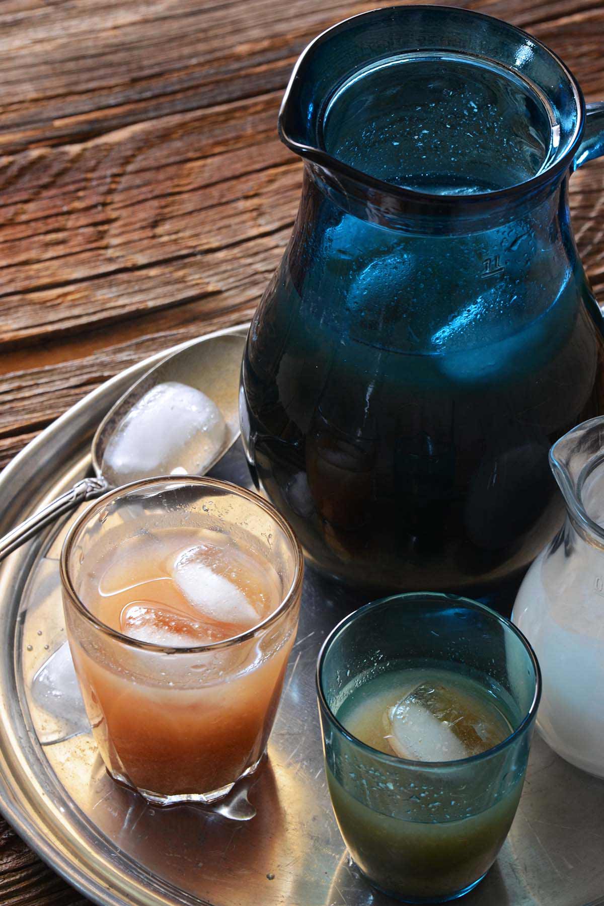 healthy wood apple juice drink